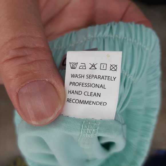 NWOT!!! Lightweight Tulip Style running Shorts Mint Green, inner shorts!!! - Picture 6 of 6